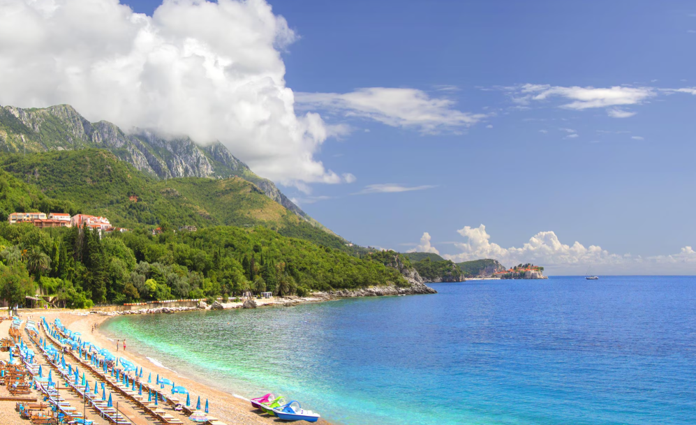 Kamenovo beach, Montenegro